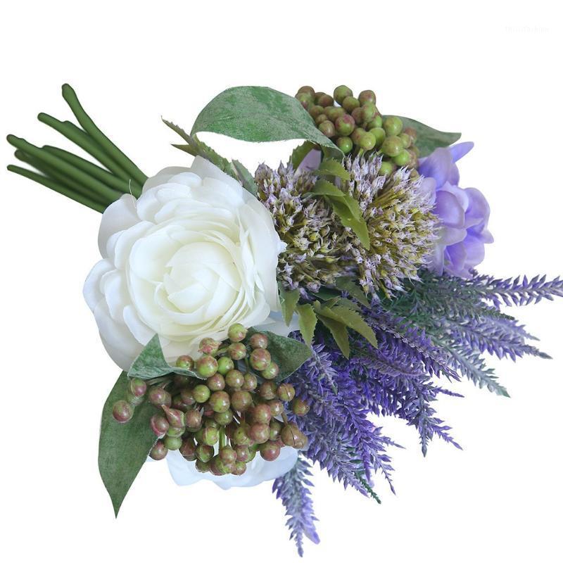 

1 Bouquet 5 Head Wedding Artificial Peony Hydrangea Flower Home Wedding Party Birthday New Year Valentines day Floral Decor1