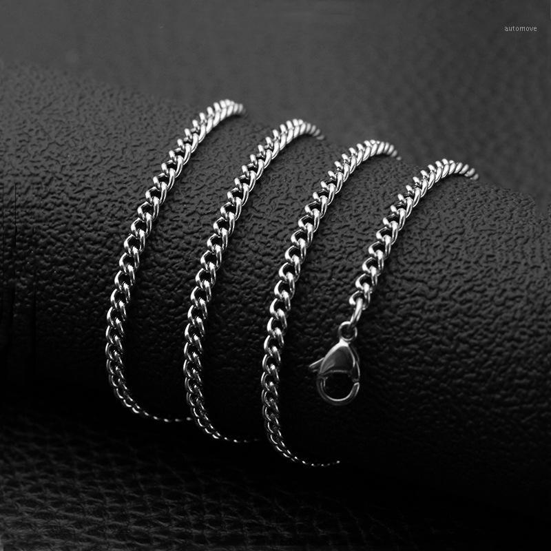

Fashion stainless steel necklace titanium steel chain unisex jewelry hot sale1