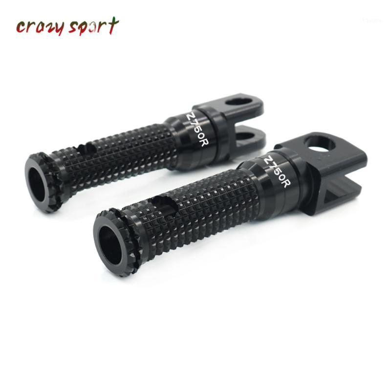 

Front Foot Pegs Footrest Adapter For Z 750R Z750R Z750 R 2011 2012 Motorcycle Foot Rest Rider With1