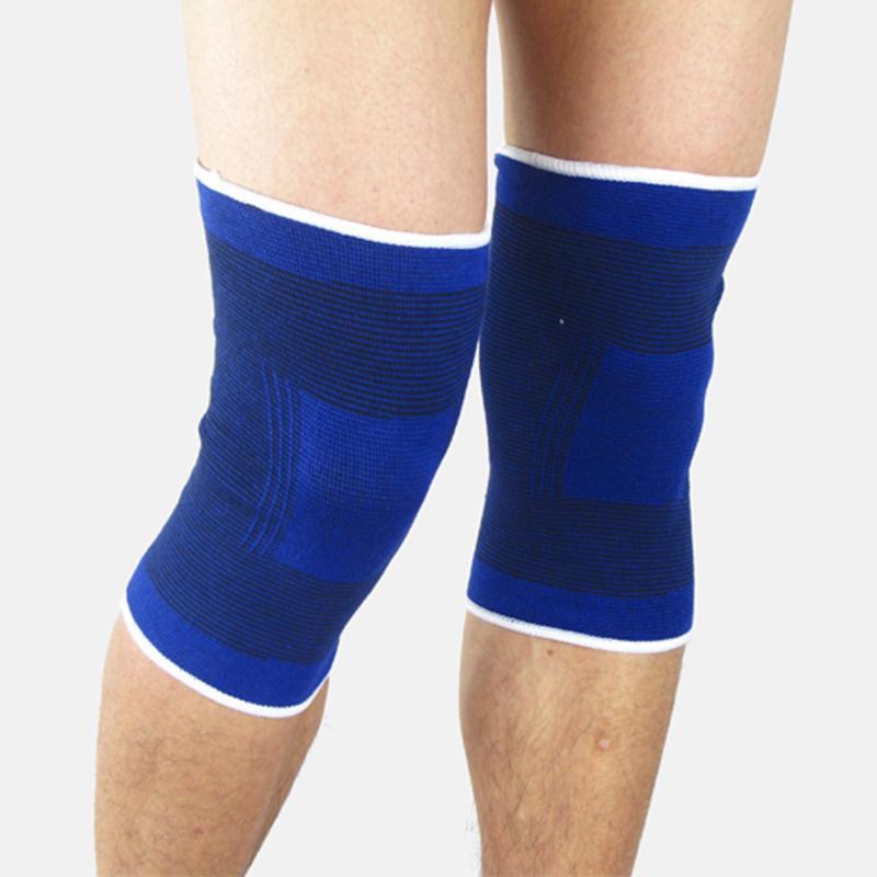 

Compression Knee Brace Support Keep Warm Stretch Breathable Knitted Knee Pads SEC881, As show