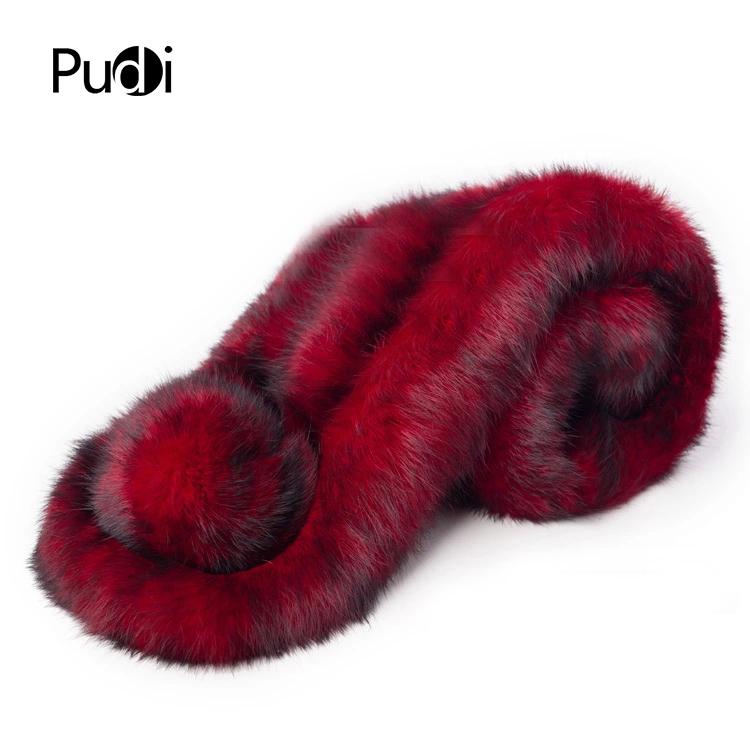 

SCR007 Genuine Winter Women Fur Scarf Scarves Wrap Neck Warmer Shawl Stole