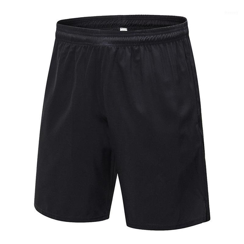 

Men' shorts outdoor fitness running basketball training leisure breathable quick dry shorts five minute trousers surf beach1, Black