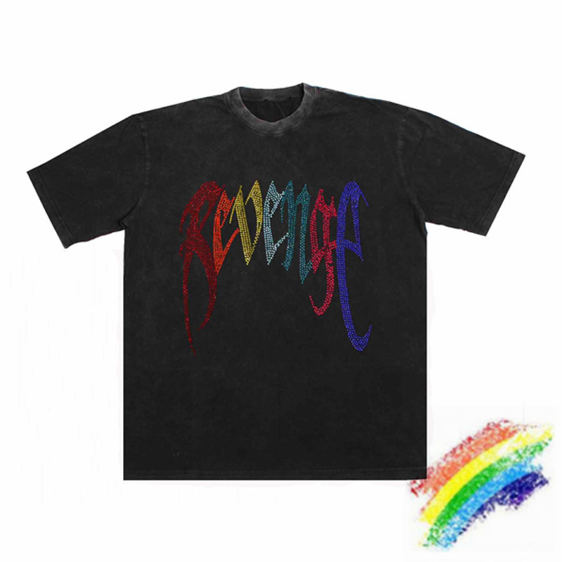 

Colored T Shirts Men Women 1 High Quality Washing Top Tees T-shirt, White;black