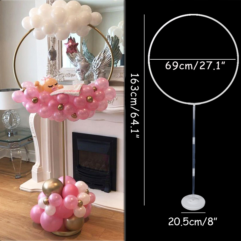

Heart Circle Balloon Arch Frame Balloons Stand Holder Kit Wedding decorations Baloon Birthday Party Baby Shower Ballon Decor Y0107
