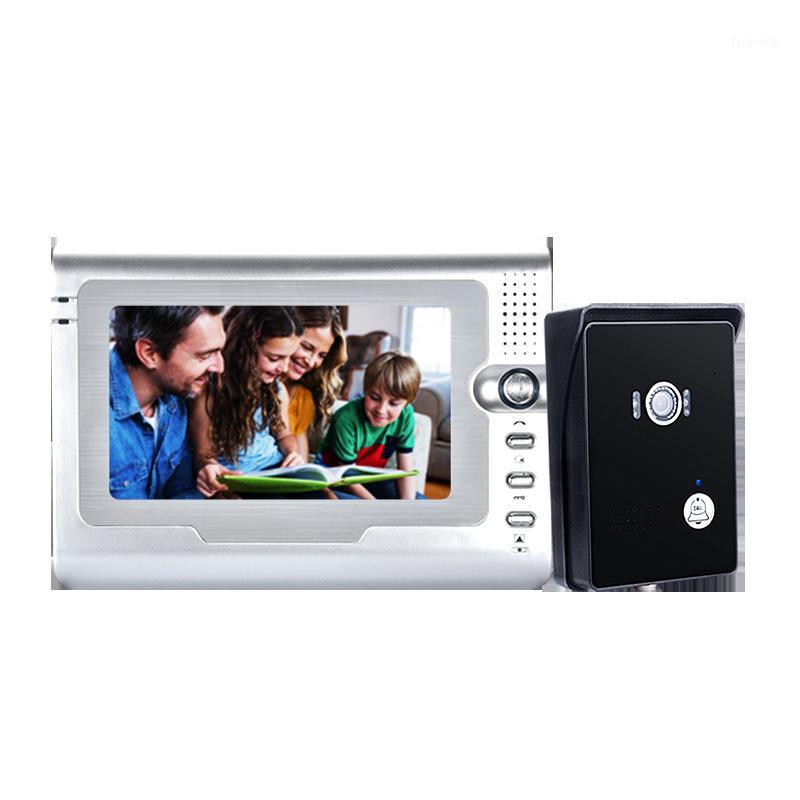 

Video doorbell home wired monitoring night vision video high-definition smart intercom electronic access control system1