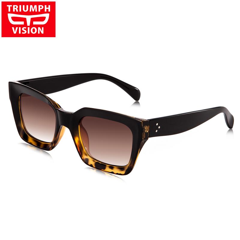 

VISION Chic Design Sunglasses Women Unisex Square Lunette Oculos New Stylish Gradient Lens Sun Glasses For Women