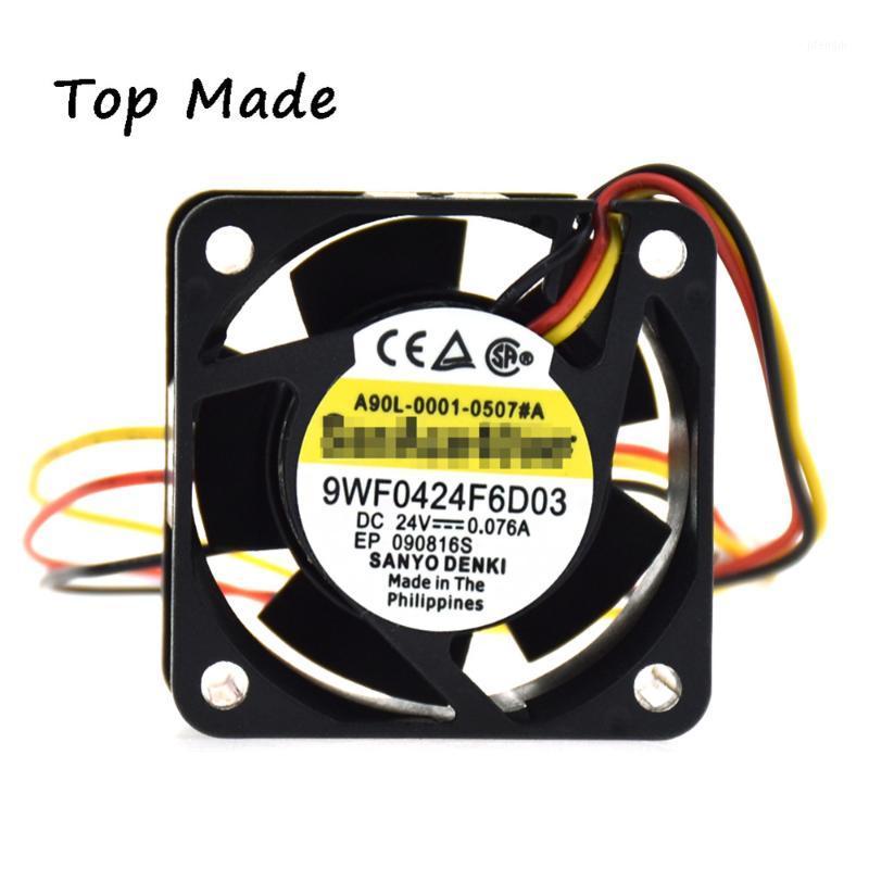 

9WF0424F6D03 DC24V 0.076A For Sanyo SanAce 40WF Fanuc original fan 40*40*20mm1