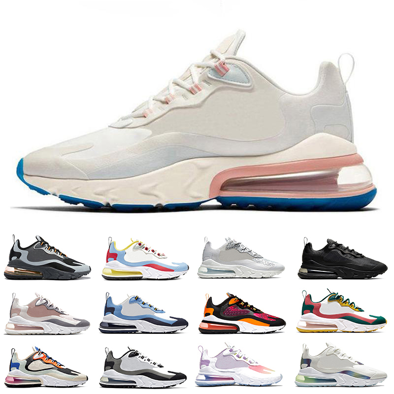 

2022 270 mens running shoes sneakers Beige Future Pure Platinum Oracle Optical Knicks White Bauhaus Volt Beige Midnight Turquoise men women trainers sports shoe, Item#12