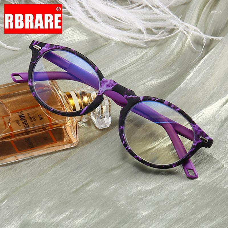 

RBRARE Fashion Round Reading Glasses Men and Women Middle-aged and Elderly Anti-fatigue Anti-blue Mirror Reading Glasses Okulary1