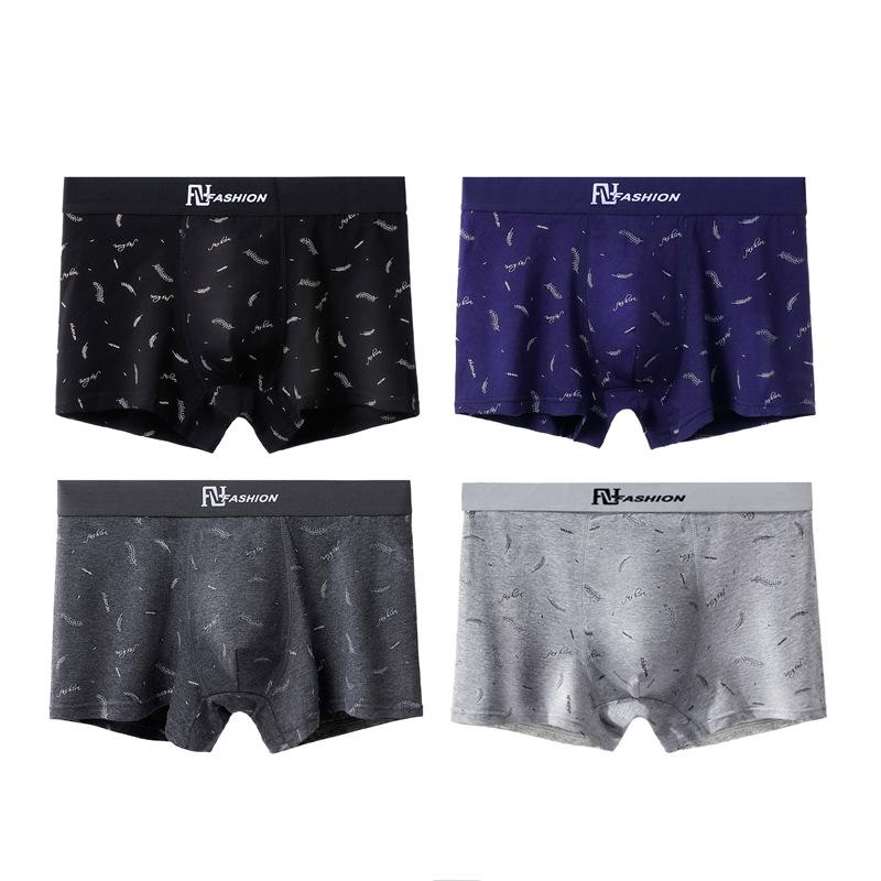 

New Men Underwear Bamboo Boxer Mens Panties Mesh Cuecas Masculina Man Boxers Underpant Boxershorts M-3XL 022202