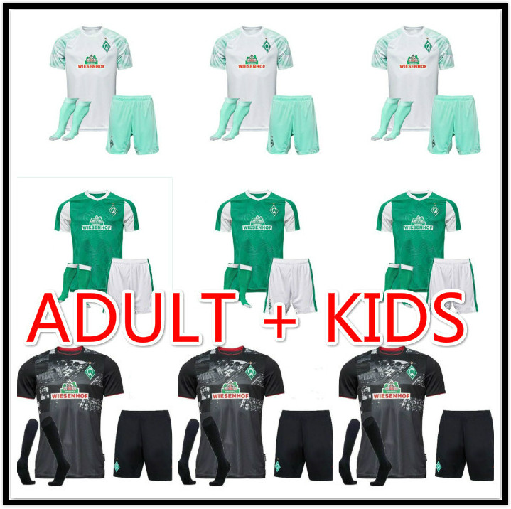 

ADULT KIDS KIT S-2XL SV Werder Bremen Soccer Jerseys 20-21 HOME AWAY third KLAASSEN FÃ¼llkrug OSAKO RASHICA M.EGGESTEIN Football shirts, Black;yellow