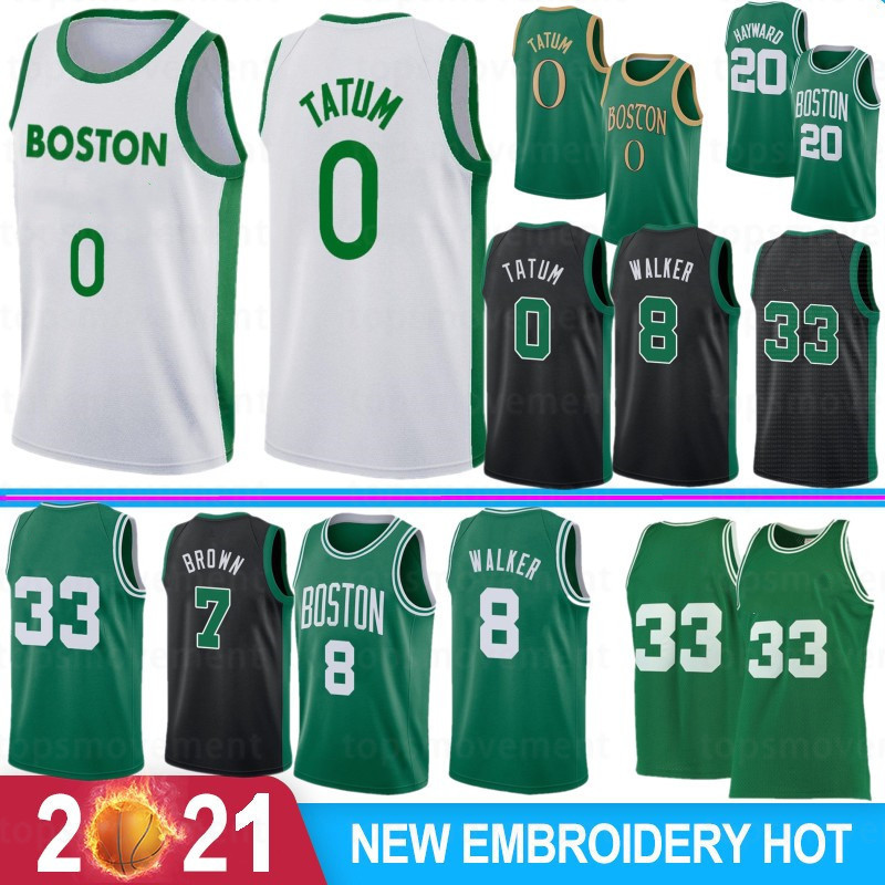 

Jayson 0 Tatum Kemba 8 Walker Men's Basketball Jersey Jaylen 7 Brown Marcus 36 33 20 Smart Mesh Jerseys Stock S-XXL 2021, Kaierteren