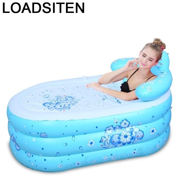 

Foot Portable Baby Baignoire Gonflable Banheira Inflavel Bath Adult Hot Tub Inflatable Bathtub