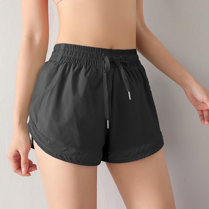 

Women Running Shorts Summer 2 In 1 Marathon Quick Dry Workout Shorts Gym Loose Sport Pants Breathable Yoga Cycling Trousers, Awsp1-gr