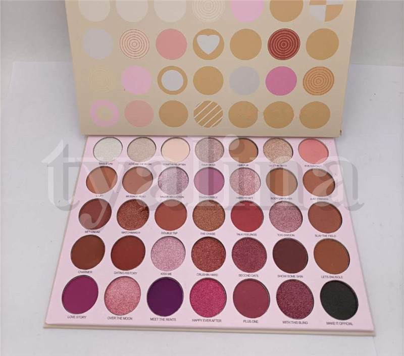 

Face Makeup 35XO 35 Color eyeshadow palette Shimmer Matte Preseed eye shadow palette Powder