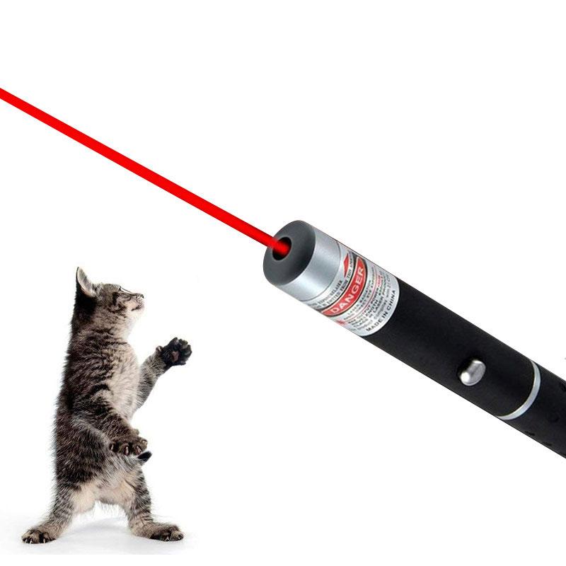 

LED Laser Pet Cat Toy 5MW Red Dot Laser Light Toy Sight 530Nm 405Nm 650Nm Pointer Interactive with Cat