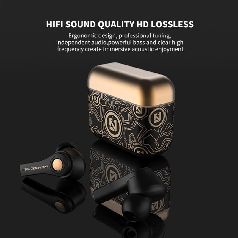 

2020 New TWS Bluetooth 5.0 Wireless Earphone earbouds Sports Earphones 9D HIFI Stereo Noise Cancelling Waterproof Headset