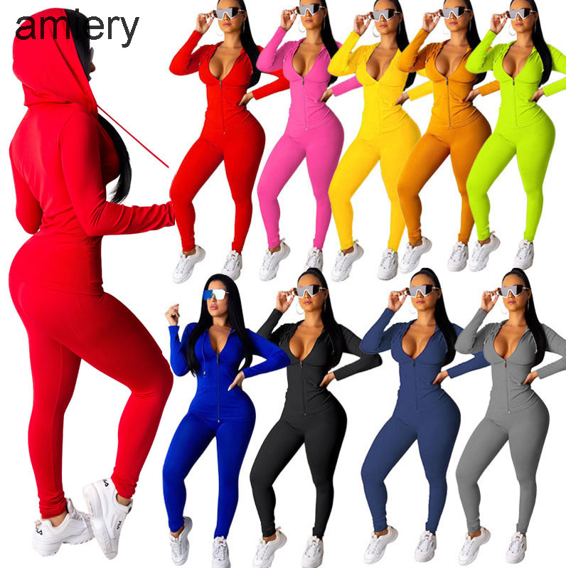 

Womens Tracksuit Designers Clothes 2021 2 piece Set Pink Joggers Suit Jacket Pants Tow Pieces Outfits Hoodie Legging Sweatsuits 128, Yellow