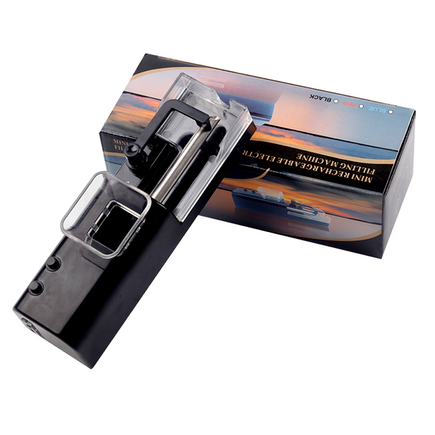

Cigarette Rolling Machine Automatic Electric Filling Roller Tobacco Maker Mini Rechargeable Smoking Making Machine with USB Charger New