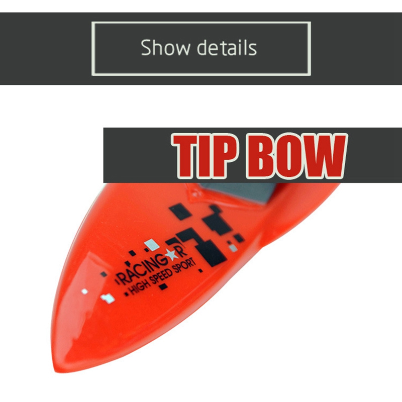 

RCWater Stunt Children Toys 2.4G Mini Remote Control Boat Indoor and Outdoor Toys, Red