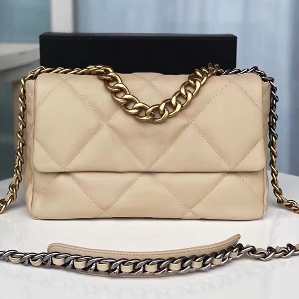 

26cm/30cm/36cm 3 Sizes Goatskin Leather Crossbody Bag Hot-selling Bag, Grey