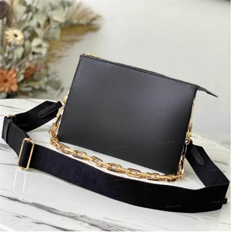 

2022 Top qualityLeather Women's bag tote Luxury Designer man Women Crossbody Shoulder Bags Handbags Fashion Totes, Black