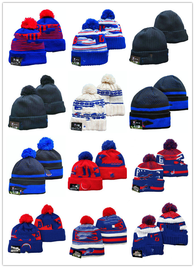 

BuffaloBillsFootball Hat Cap Winter Cashmere Sports Caps Hats Beanies