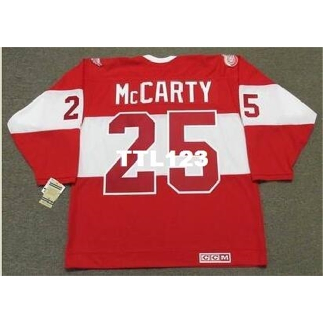 

740 #25 DARREN McCARTY hockeys CCM 2014 "Winter Classic" Alumni Hockey Jersey custom any name or number retro Jerseys, Red