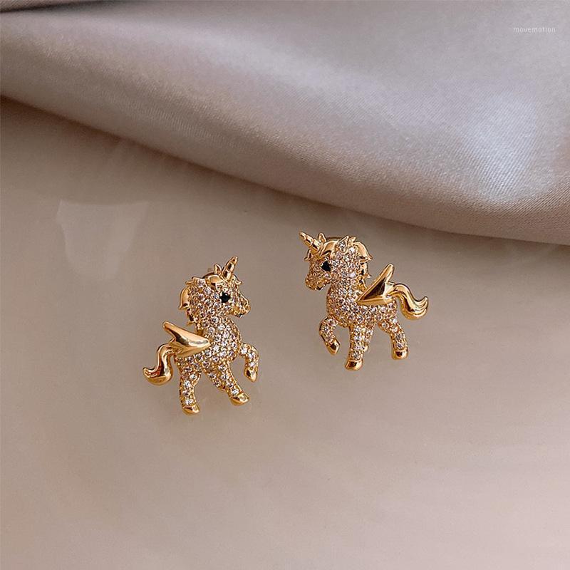 

Fashionable And Exquisite Set Zircon Stud Earrings East Gate South Korea Female Personality Temperament Fashion Earrings1