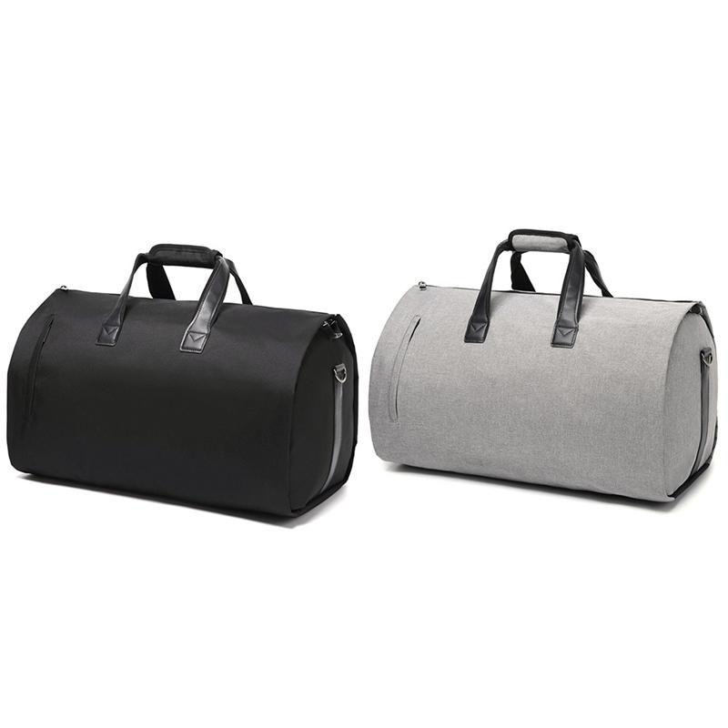 

Travel Bag Men's Waterproof Oxford Cloth Suit Bag Shoulder Handbag Travel, Black
