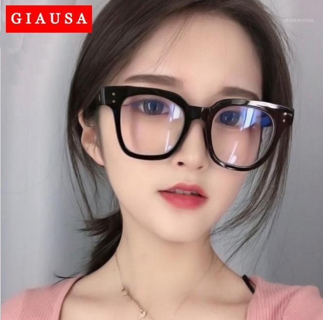 

2020 New Computer Glasses Men Rays Radiation Game Eyewear Plastic Unisex Anti Blue Light Glasses Women Optical Oval Frame GIAUSA1