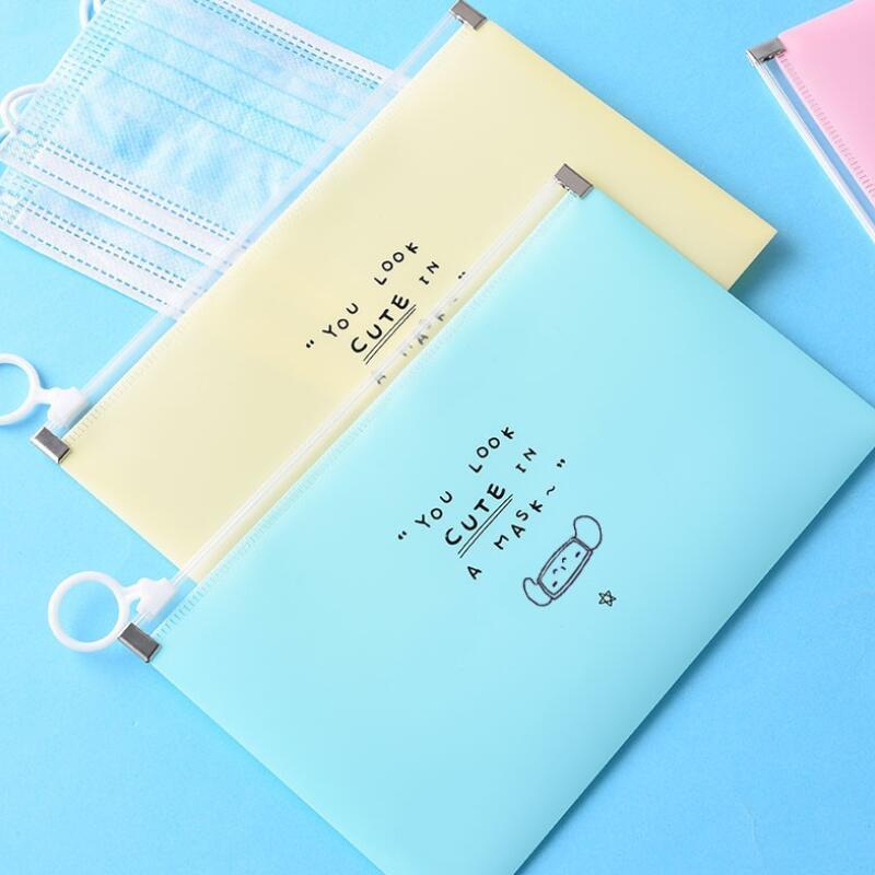 

Face Mask Storage Box Case Cover Bag Portable Facemask Holder Save Boxes caja para guardar mascarillas