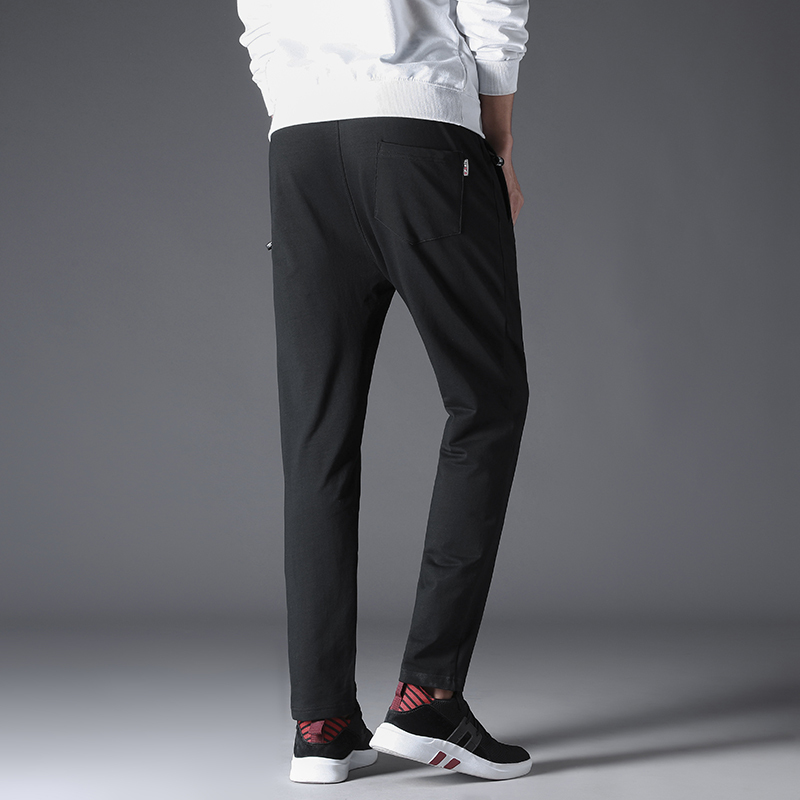 

2021 Pantalon Men Homme Streetwear Jogger Pants Pantalones Hombre Men's Sweatpants K335 0PNH, Black