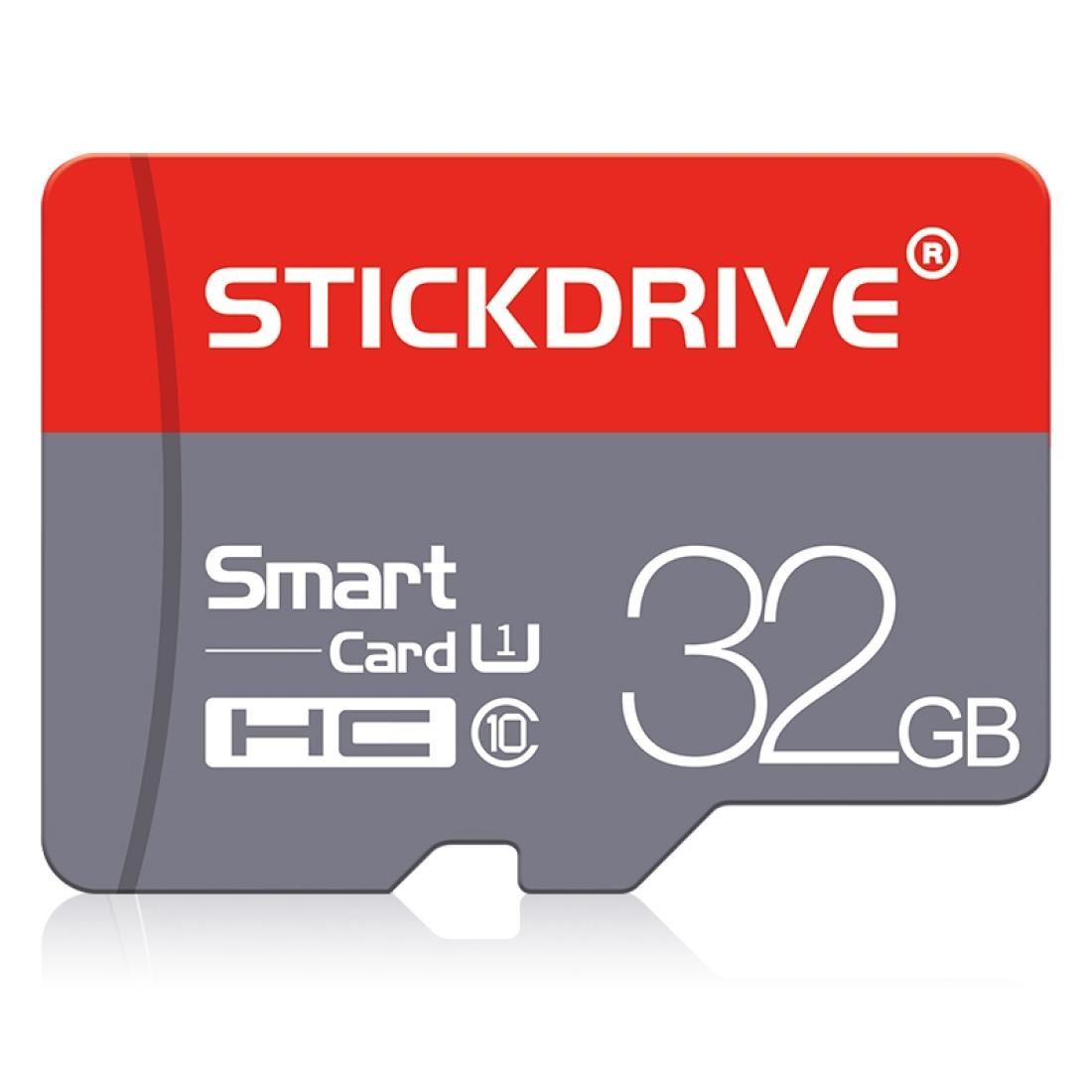 

STICKDRIVE 32GB U1 Red and Grey TF Memory Card