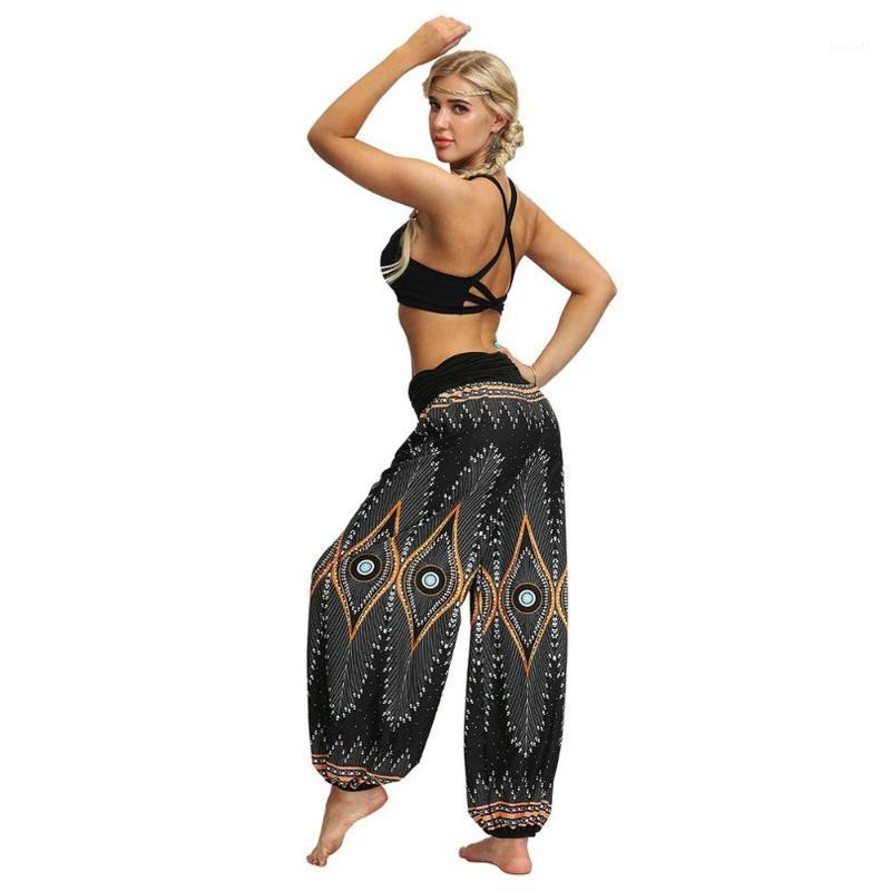 

Ethnic Style 3D Print India Belly Dance Pants Wide Leg Harem Fashion Yoga Trousers Loose Fitness Pants for Women1