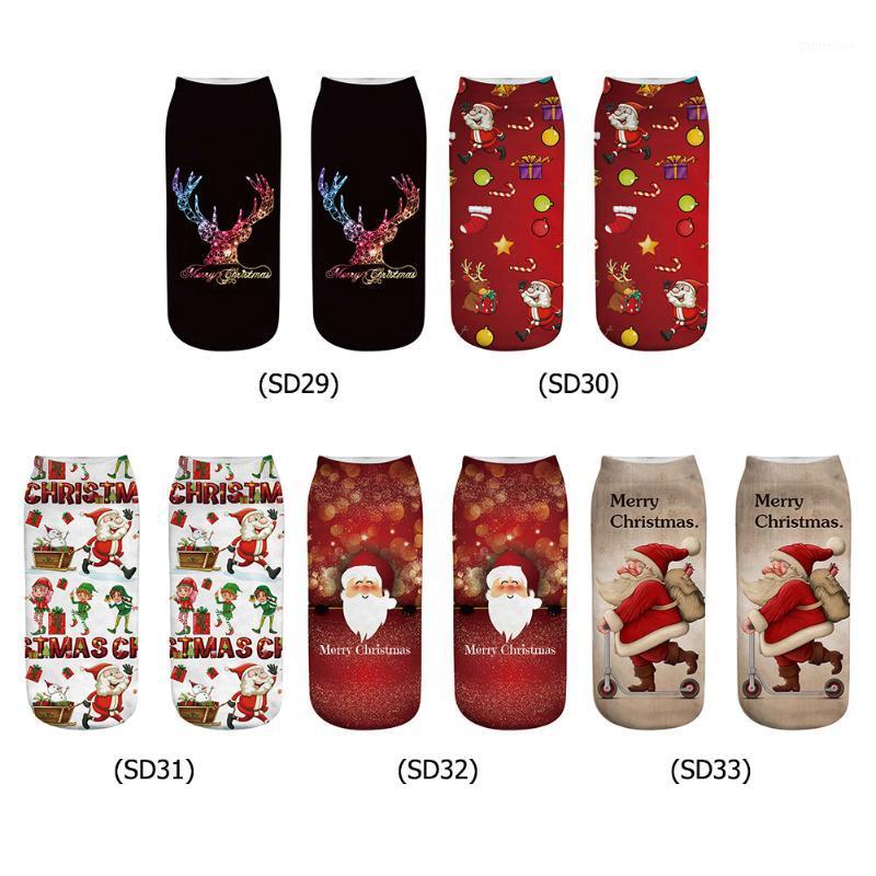 

1 Pair Christmas Stockings Cotton Festival Decor Costume Hand Washable Sock Party Home Decoration Supplies Children Gifts1