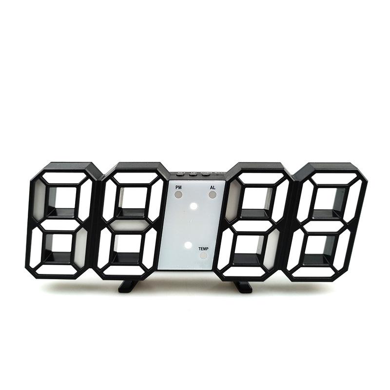 

LED Clock Alarm Watch USB Charge Electronic Digital Clocks Wall Horloge 3D Dijital Saat Home Decoration Office Table Desk Clock