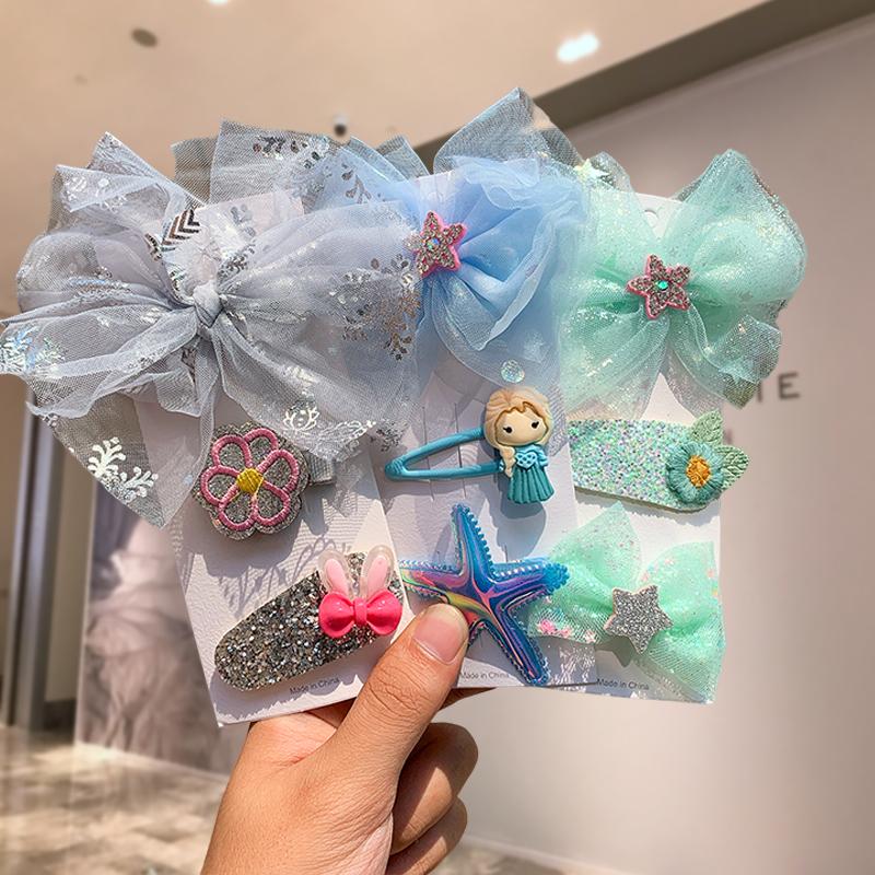

1 Set Cartoon Children Hair Clips For Girls Korean Side Clip Hairpins Duckbill Clip Girls Hair Accessories Barrette Headdress