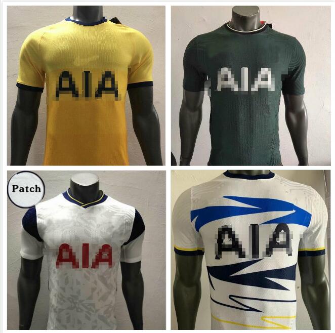 

Player versio KIT 20 21 KANE SON BERGWIJN NDOMBELE Soccer Jerseys 2020 2021 LUCAS DELE TOTTENHAM jersey Football kit shirt LLORIS HOME, Black;yellow