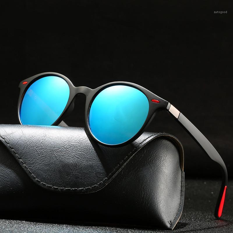 

Sunglasses Vintage Round Men Polarized Retro Brand Designer Plastic Outdoor Driving Women Fishing Mirror Sun Glasses UV4001