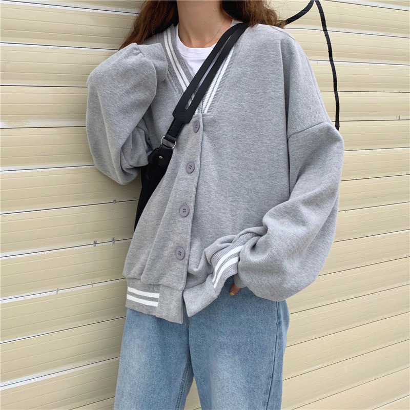 

2021 New Autumn Single Breasted Fashions Bat Manga Drop Women' Jackets V. Baseball 52SL, White