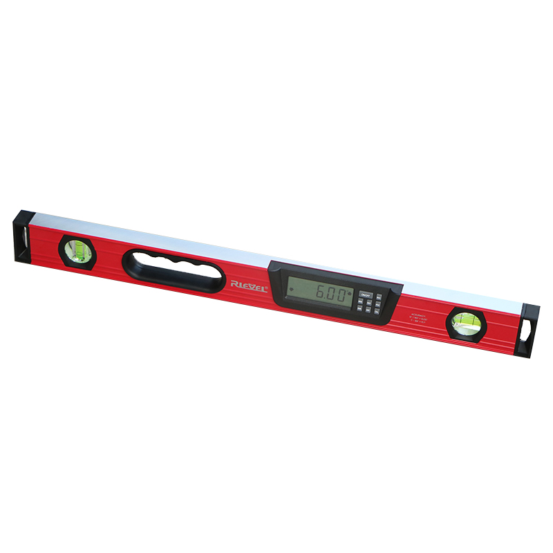 

Level household multifunctional 60cm measuring ruler 2 leveling bubble double-sided spraying thickening digital display aluminum level