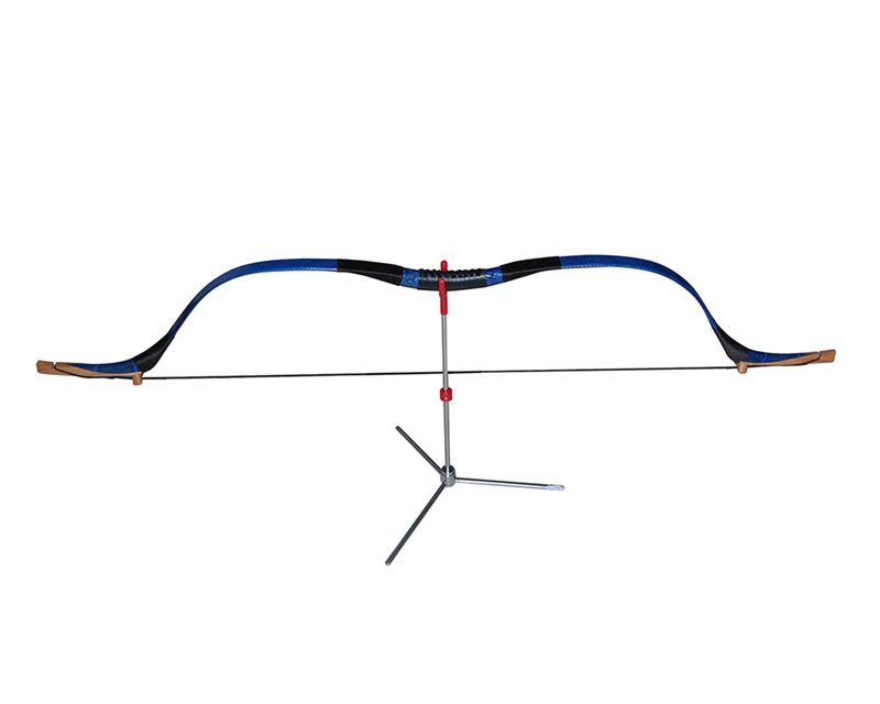 

Blue Archery Bow Stand Recurve Bow Holder Removable Stander Assemble Hanger for Archery Hunting Shooting Outdoor Sports