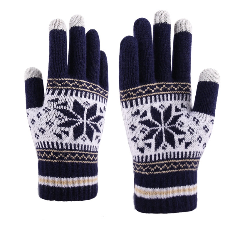 Hot Women Men Soft Half Finger Gloves Winter Warmer Knitted Mittens Fingerless