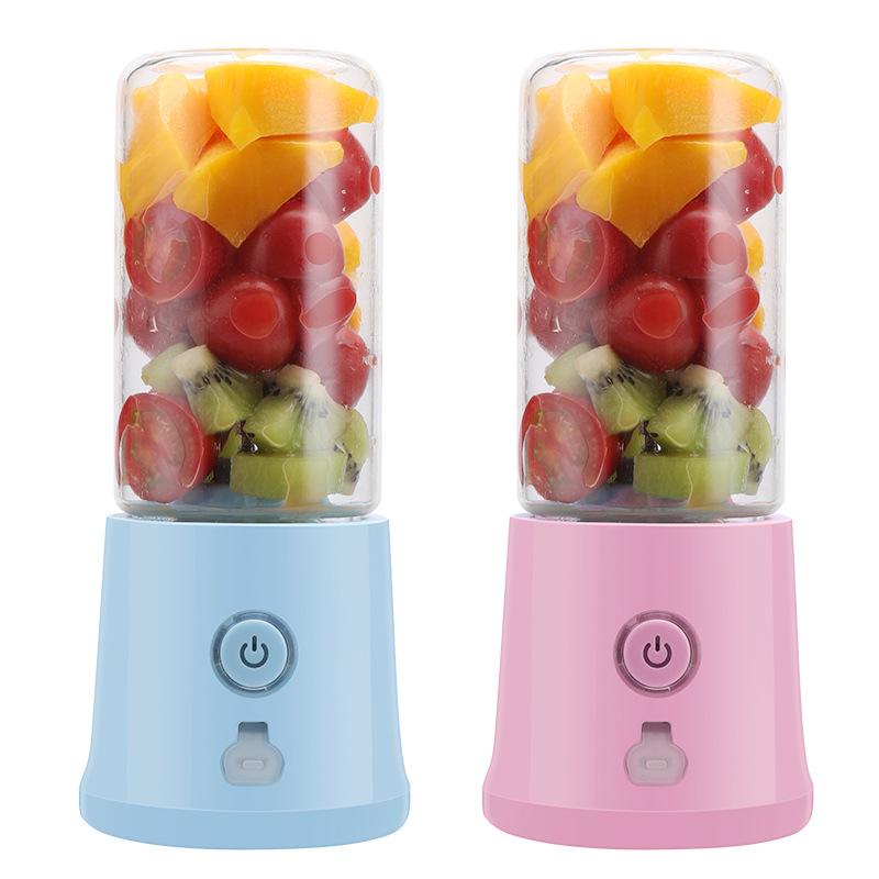 

Electric Fruit Juicer Portable Blender Glass Cup Smoothie Juice Maker Machine USB Mini Handheld Processor Mixer Household Travel