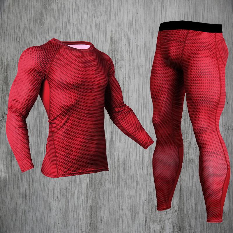 

Fleece Long Johns Sports Thermal Underwear Sets 2020 New Autumn Winter Thickening O-Neck Men Warm Suit, Beige