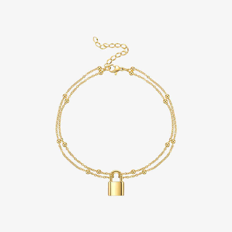 

Anklets Enfashion Boho Slot Enkelbanden Voor Vrouwen Goud Kleur Bijoux Femme Strand Accessoires Mode-sieraden Rvs A215006 220120