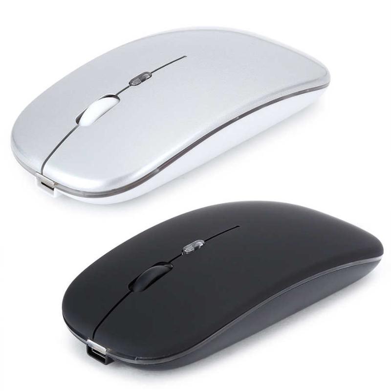 

2.4G Wireless Mouse Rechargeable USB Wireless Gaming Mouse with LED Colorful Light for PC Laptop