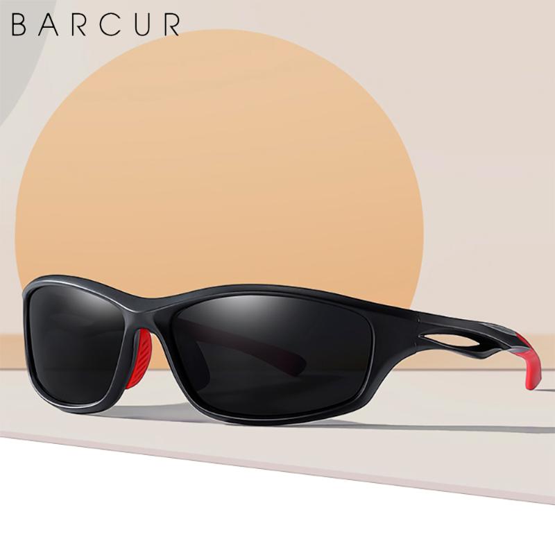 

BARCUR Sport Cycling Trendy Sunglasses Men 2021 Polarized Sun Glasses Goggles Eyewear Fashion Bicycle Bike Driving