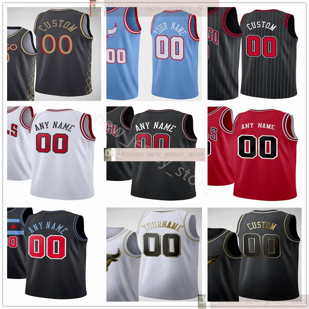 

Custom Printed Jerseys Top Quality 20-21 New City Blue Red Black White Jersey. Message Any number and name on order, New style. tell me on order